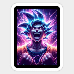 Goku dragon ball z Sticker